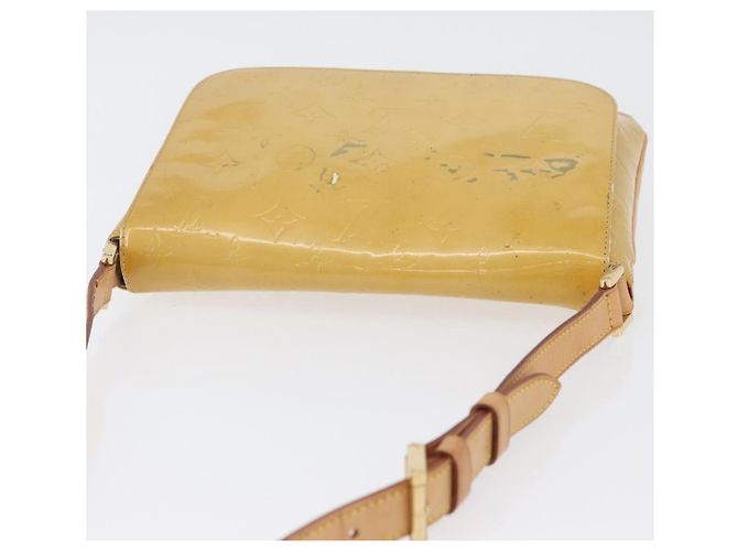 LOUIS VUITTON Borsa Thompson Street Monogram Vernis Beige M91301 LV Auth ep13928 - vista 7