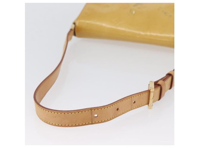 LOUIS VUITTON Borsa Thompson Street Monogram Vernis Beige M91301 LV Auth ep13928 - vista 8