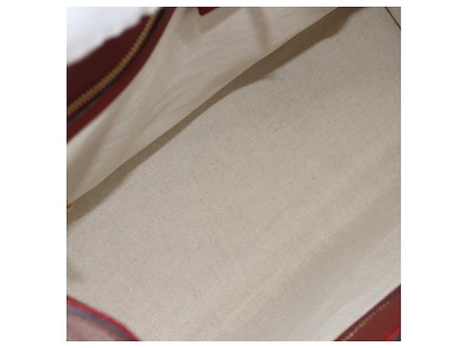 GUCCI GUCCI �~ Borsa Micro GG Supreme Doraemon PVC 2way Beige 653952 Auth ka3262SM D'oro - vista 10