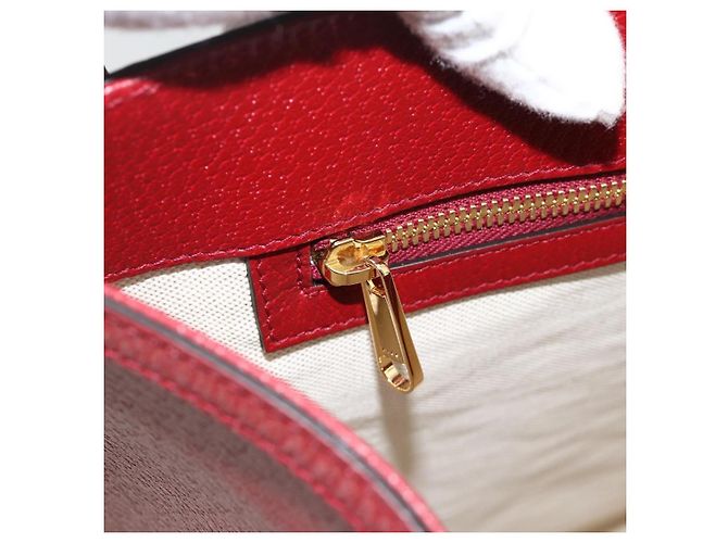 GUCCI GUCCI �~ Borsa Micro GG Supreme Doraemon PVC 2way Beige 653952 Auth ka3262SM D'oro - vista 25