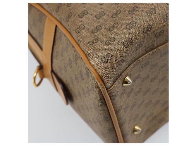 Borsa Sherry Line in PVC Micro GG Supreme Web di GUCCI 2way 002 115 0165 Auth fm5175 Beige D'oro - vista 17