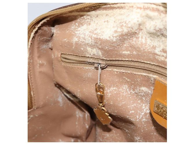 Borsa Sherry Line in PVC Micro GG Supreme Web di GUCCI 2way 002 115 0165 Auth fm5175 Beige D'oro - vista 23