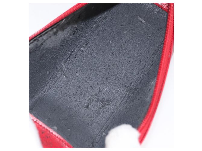 LOUIS VUITTON Trousse Crayons Epi Rouge M56547 LV Auth LNZ612 - vue 10