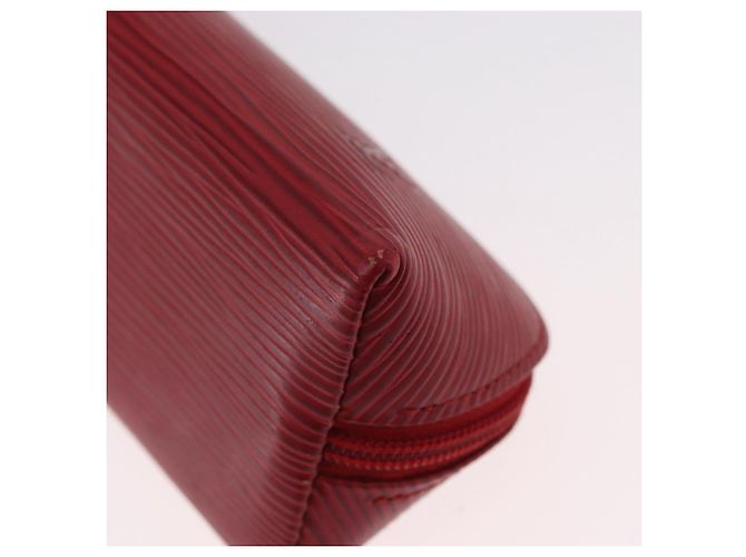 LOUIS VUITTON Trousse Crayons Epi Rouge M56547 LV Auth LNZ612 - vue 14