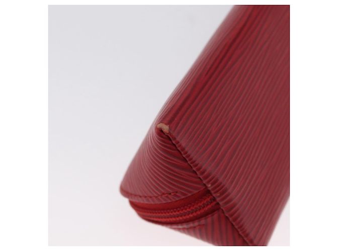 LOUIS VUITTON Trousse Crayons Epi Rouge M56547 LV Auth LNZ612 - vue 15