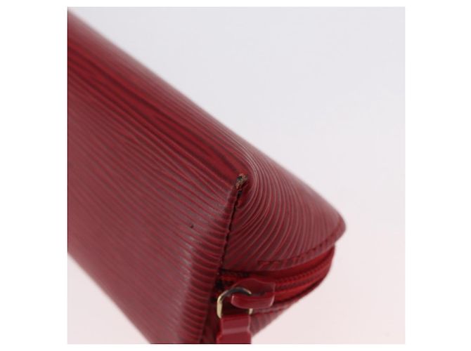 LOUIS VUITTON Trousse Crayons Epi Rouge M56547 LV Auth LNZ612 - vue 16