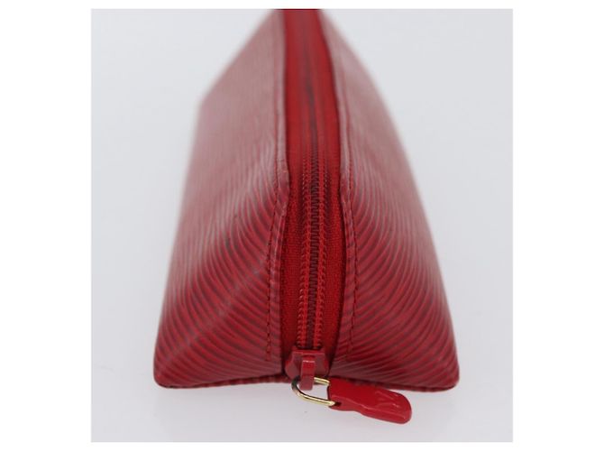 LOUIS VUITTON Trousse Crayons Epi Rouge M56547 LV Auth LNZ612 - vue 4