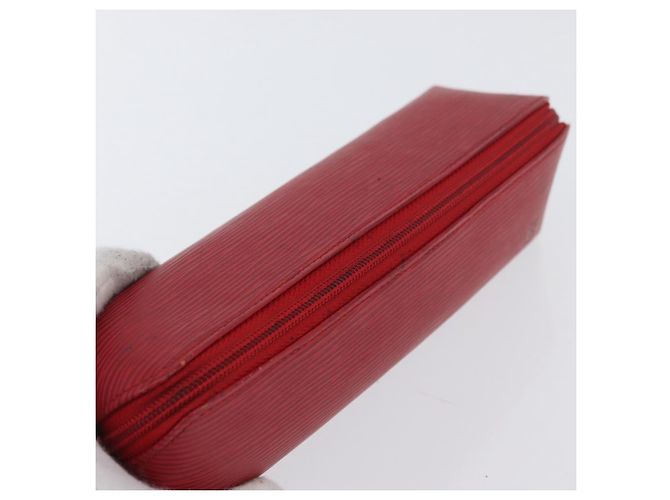 LOUIS VUITTON Trousse Crayons Epi Rouge M56547 LV Auth LNZ612 - vue 5