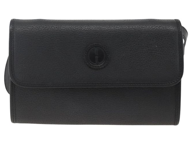 Borsa a Spalla in Pelle Nera e Oro GUCCI 004 115 3410 Auth BA11580 Nero D'oro - vista 13