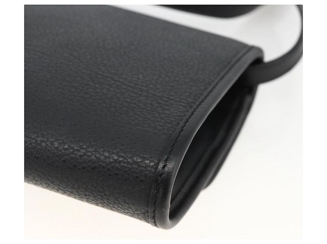 Borsa a Spalla in Pelle Nera e Oro GUCCI 004 115 3410 Auth BA11580 Nero D'oro - vista 15