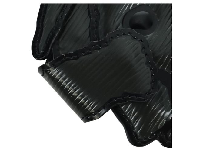 PORTACARNET DE PERRO LOUIS VUITTON Epi Negro M63897 LV Auth LNZ614SAM - vista 13