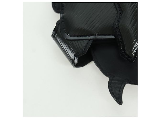 PORTACARNET DE PERRO LOUIS VUITTON Epi Negro M63897 LV Auth LNZ614SAM - vista 17