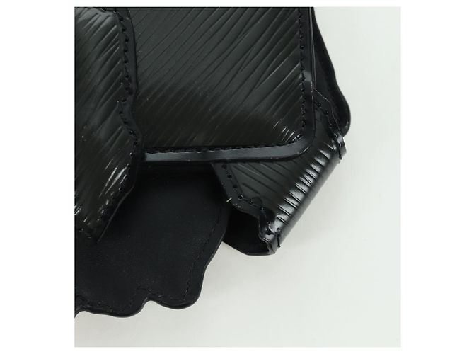 PORTACARNET DE PERRO LOUIS VUITTON Epi Negro M63897 LV Auth LNZ614SAM - vista 18