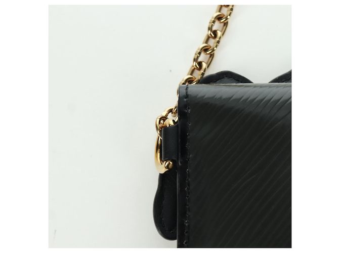 PORTACARNET DE PERRO LOUIS VUITTON Epi Negro M63897 LV Auth LNZ614SAM - vista 19