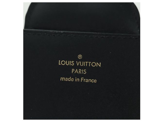 PORTACARNET DE PERRO LOUIS VUITTON Epi Negro M63897 LV Auth LNZ614SAM - vista 22