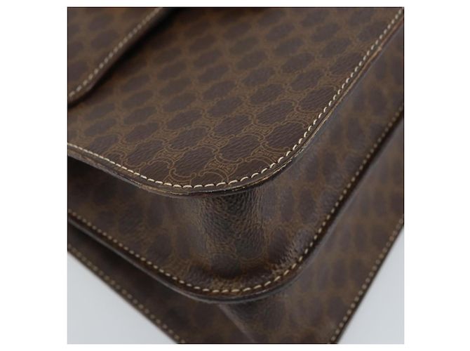 Céline Borsa a mano in tela Macadam CELINE PVC 2in1 oro marrone Auth ARZ616A D'oro - vista 15
