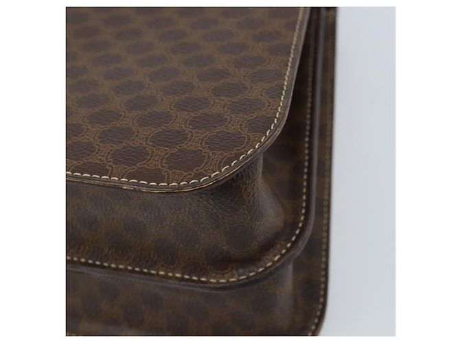 Céline Borsa a mano in tela Macadam CELINE PVC 2in1 oro marrone Auth ARZ616A D'oro - vista 16