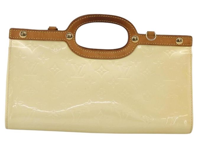 LOUIS VUITTON Borsa Roxbury Drive Monogram Vernis 2Way Perle M91374 LV Auth BAZ402 - vista 2