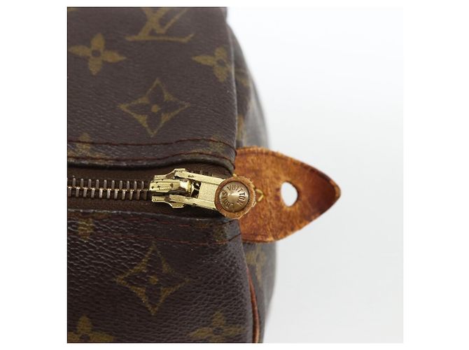 LOUIS VUITTON Borsa a Mano Monogram Speedy 30 M41526 LV Auth BSZ595 Monogramma - vista 10