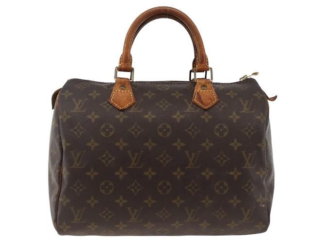 LOUIS VUITTON Borsa a Mano Monogram Speedy 30 M41526 LV Auth BSZ595 Monogramma - vista 13