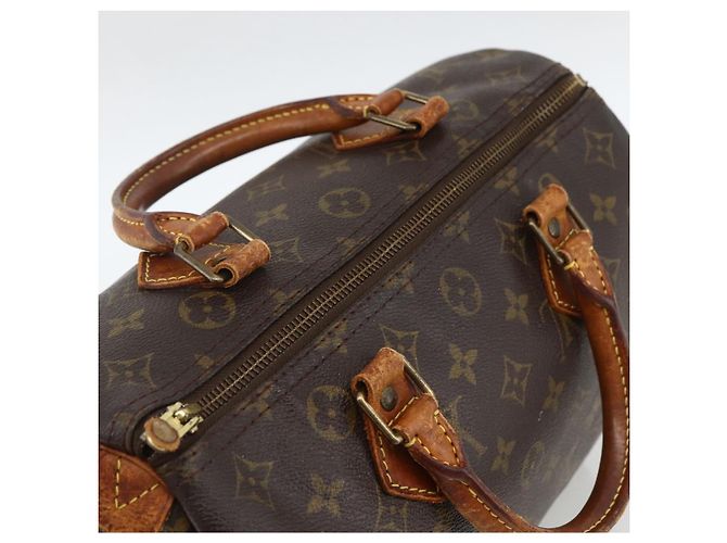 LOUIS VUITTON Borsa a Mano Monogram Speedy 30 M41526 LV Auth BSZ595 Monogramma - vista 6