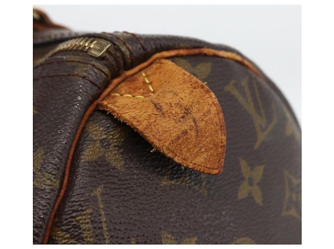LOUIS VUITTON Borsa a Mano Monogram Speedy 30 M41526 LV Auth BSZ595 Monogramma - vista 9