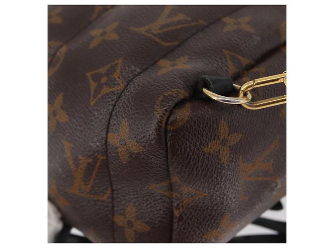 LOUIS VUITTON Monogram Palm Springs MINI Rucksack M44873 LV Auth ARZ405 Monogramm - Ansicht 18