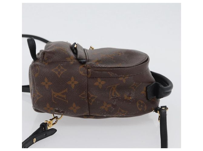 LOUIS VUITTON Monogram Palm Springs MINI Rucksack M44873 LV Auth ARZ405 Monogramm - Ansicht 3