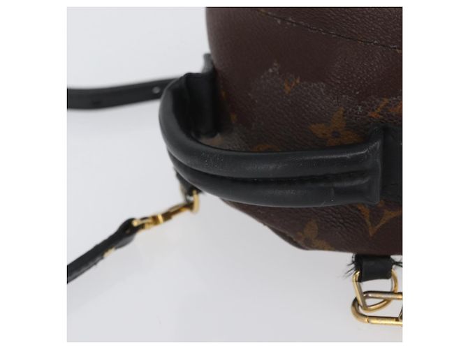 LOUIS VUITTON Monogram Palm Springs MINI Rucksack M44873 LV Auth ARZ405 Monogramm - Ansicht 7