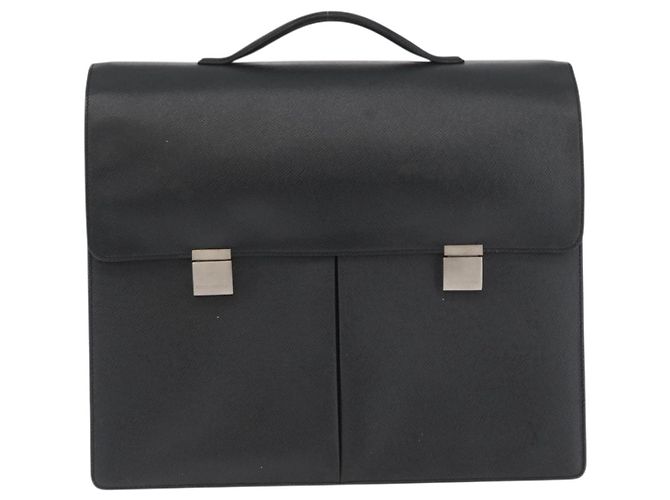 LOUIS VUITTON Borsa da lavoro Taiga Tobol Ardoise M30792 LV Auth bs33959 Grigio - vista 13