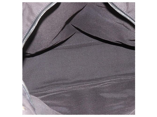 Hermès HERMES Her Line Tote Tasche Canvas Grau Silber Auth bs34142 Braun - Ansicht 10