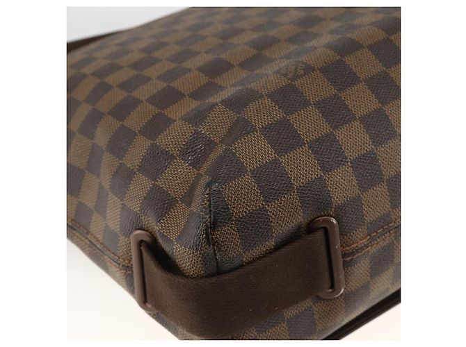 LOUIS VUITTON Borsa a Spalla Damier Ebene Brooklyn MM N51211 LV Auth ka3342 - vista 16