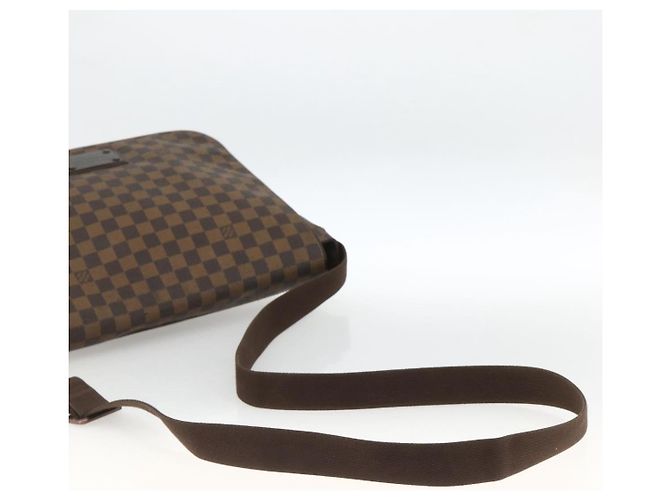LOUIS VUITTON Borsa a Spalla Damier Ebene Brooklyn MM N51211 LV Auth ka3342 - vista 7