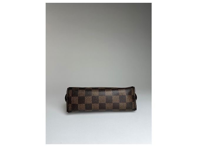 Clutch / Mini Borsa in Pelle Damier Monogram Vintage Louis Vuitton Marrone - vista 6