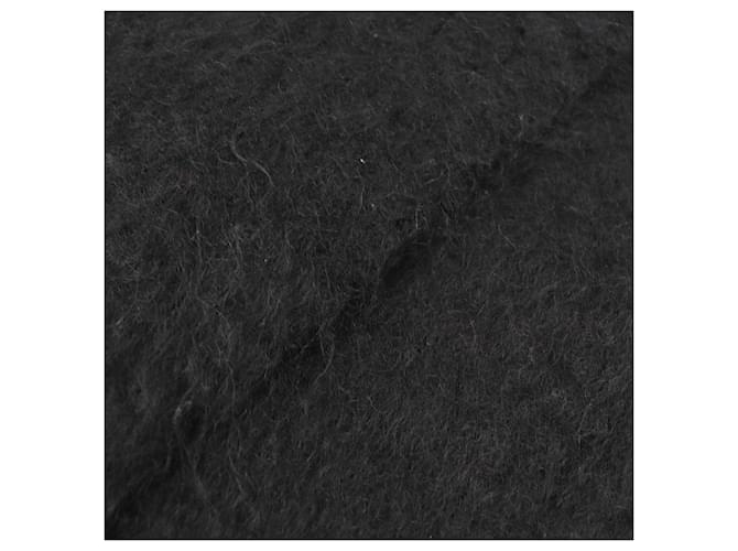 Sciarpa in mohair e lana Loewe Nero - vista 4