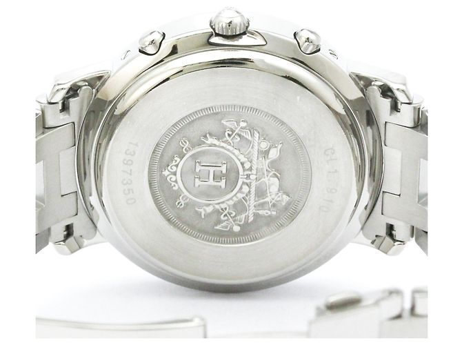 Relógio Masculino Hermès Clipper Cronógrafo em Aço Quartz - vista 6