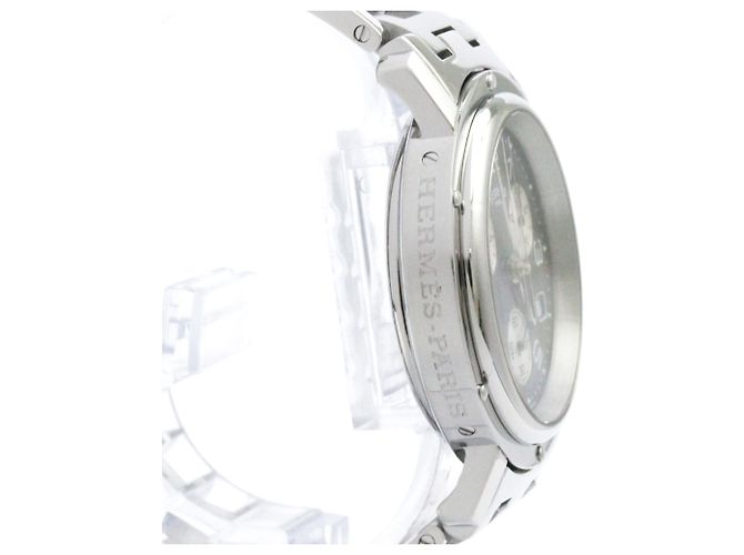 Relógio Masculino Hermès Clipper Cronógrafo em Aço Quartz - vista 8