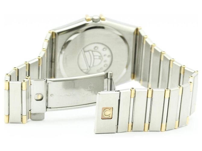 Relógio masculino OMEGA Constellation em aço e ouro 18K com quartzo - vista 5