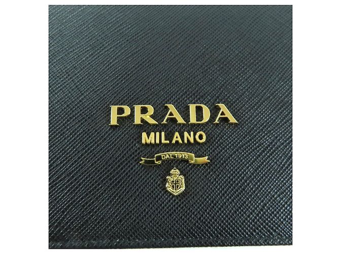 Mini borsa a spalla in pelle Saffiano Prada Nero - vista 10