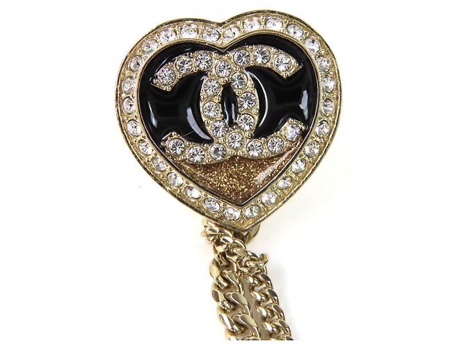 Spilla a Catena Doppia in Oro Chanel D'oro - vista 4