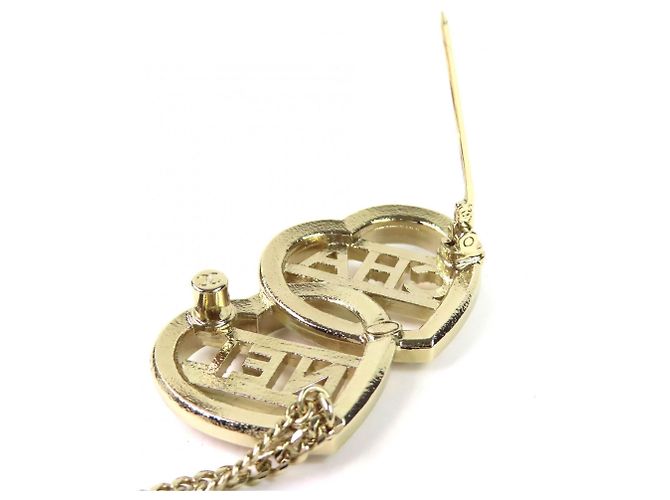 Spilla a Catena Doppia in Oro Chanel D'oro - vista 6
