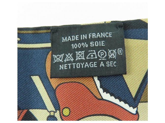 Hermès HERMES Twilly PONY PIT STOP Bufanda de Seda Multicolor - vista 7