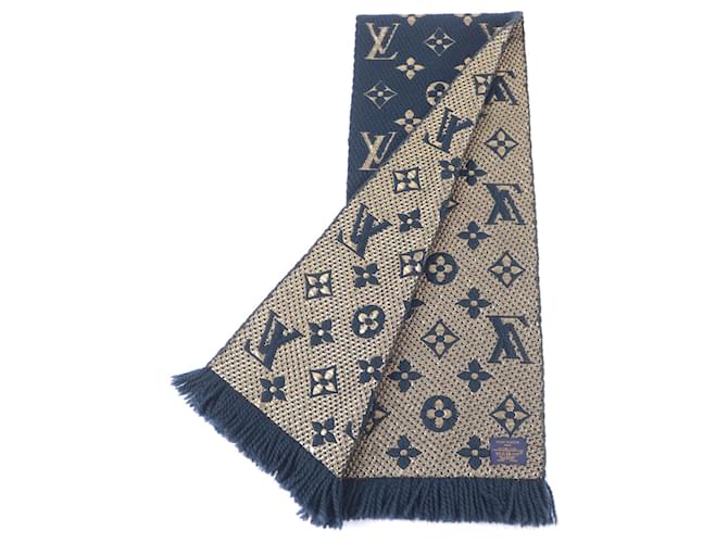 Sciarpa in misto lana e seta Monogram Louis Vuitton - vista 3