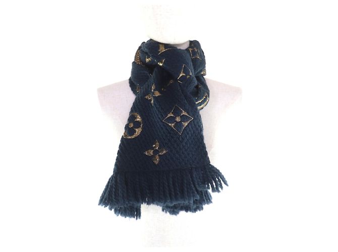 Sciarpa in misto lana e seta Monogram Louis Vuitton - vista 4