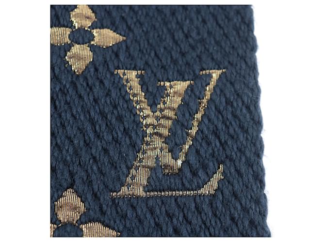 Sciarpa in misto lana e seta Monogram Louis Vuitton - vista 6