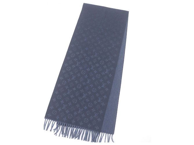 Sciarpa in cashmere e lana Monogram sfumata Louis Vuitton - vista 4