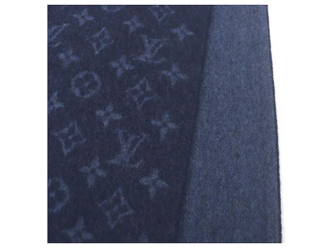 Sciarpa in cashmere e lana Monogram sfumata Louis Vuitton - vista 5