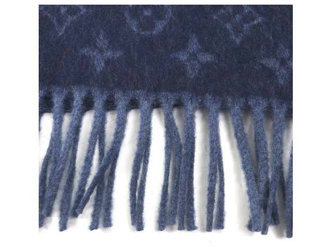 Sciarpa in cashmere e lana Monogram sfumata Louis Vuitton - vista 6