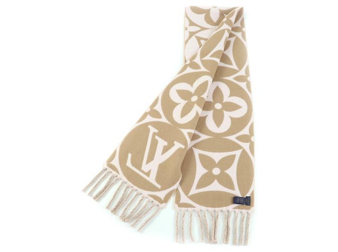 Louis Vuitton Flugmodus Schal Beige - Ansicht 2