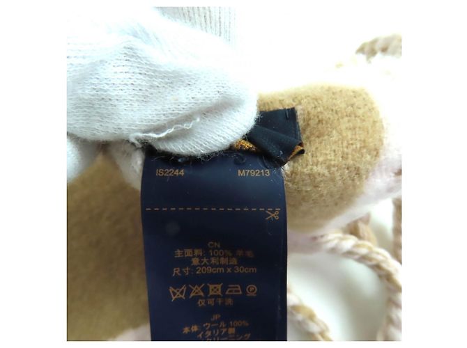 Louis Vuitton Flugmodus Schal Beige - Ansicht 8